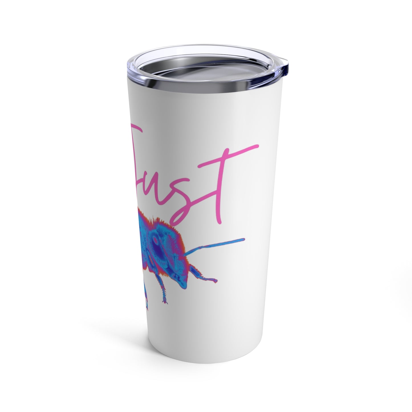 Hey Just Bee (Neon)-Stainless Steel Tumbler 20oz