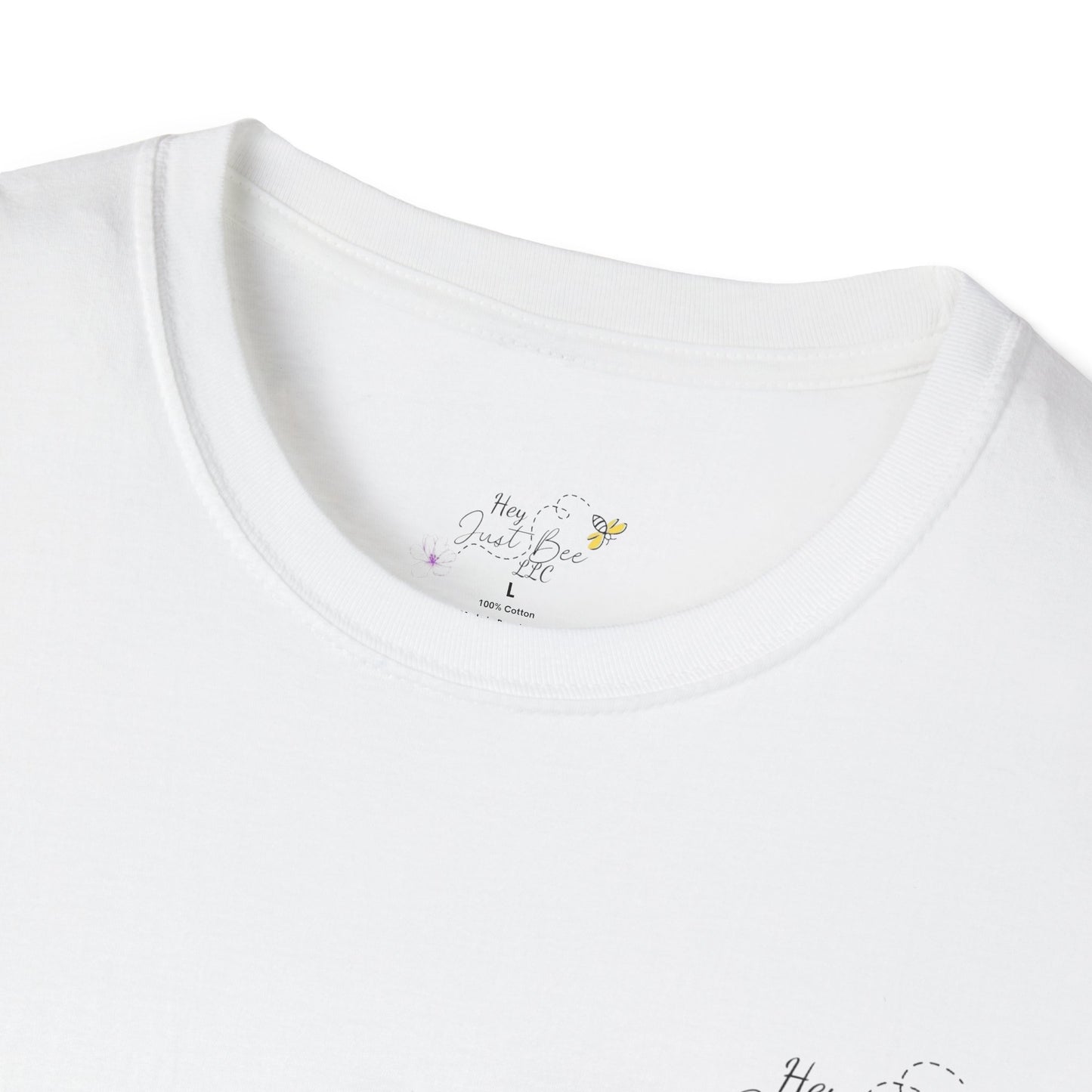 Youth Short Sleeve Hey Just Bee Logo Tee