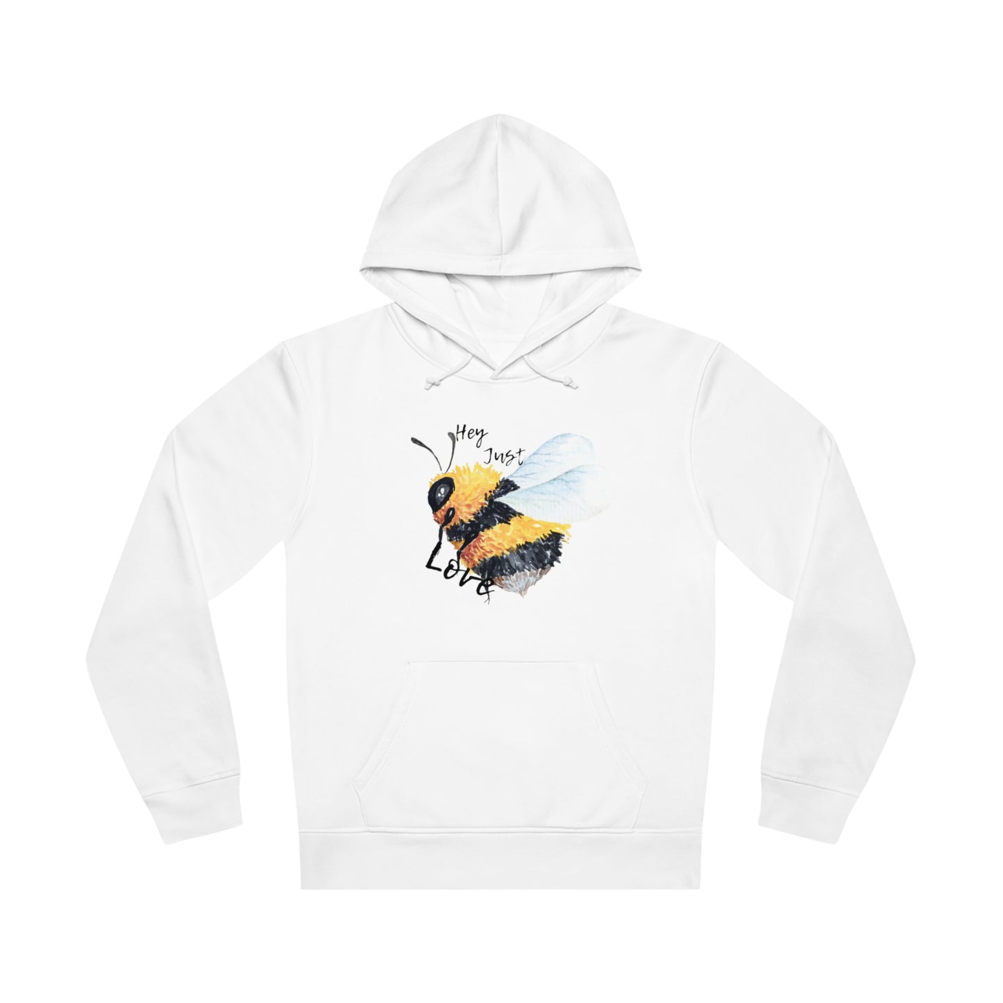 Hey Just Bee Eco-Friendly Drummer Hoodie