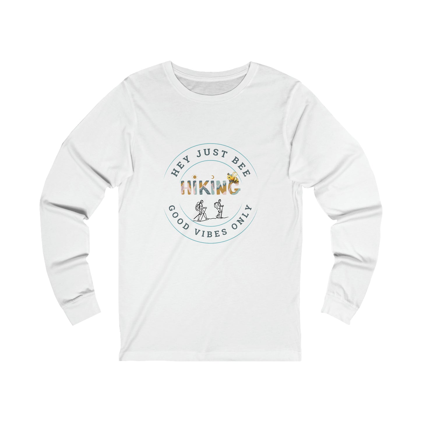 Hey Just Bee Hiking Jersey Long Sleeve Tee