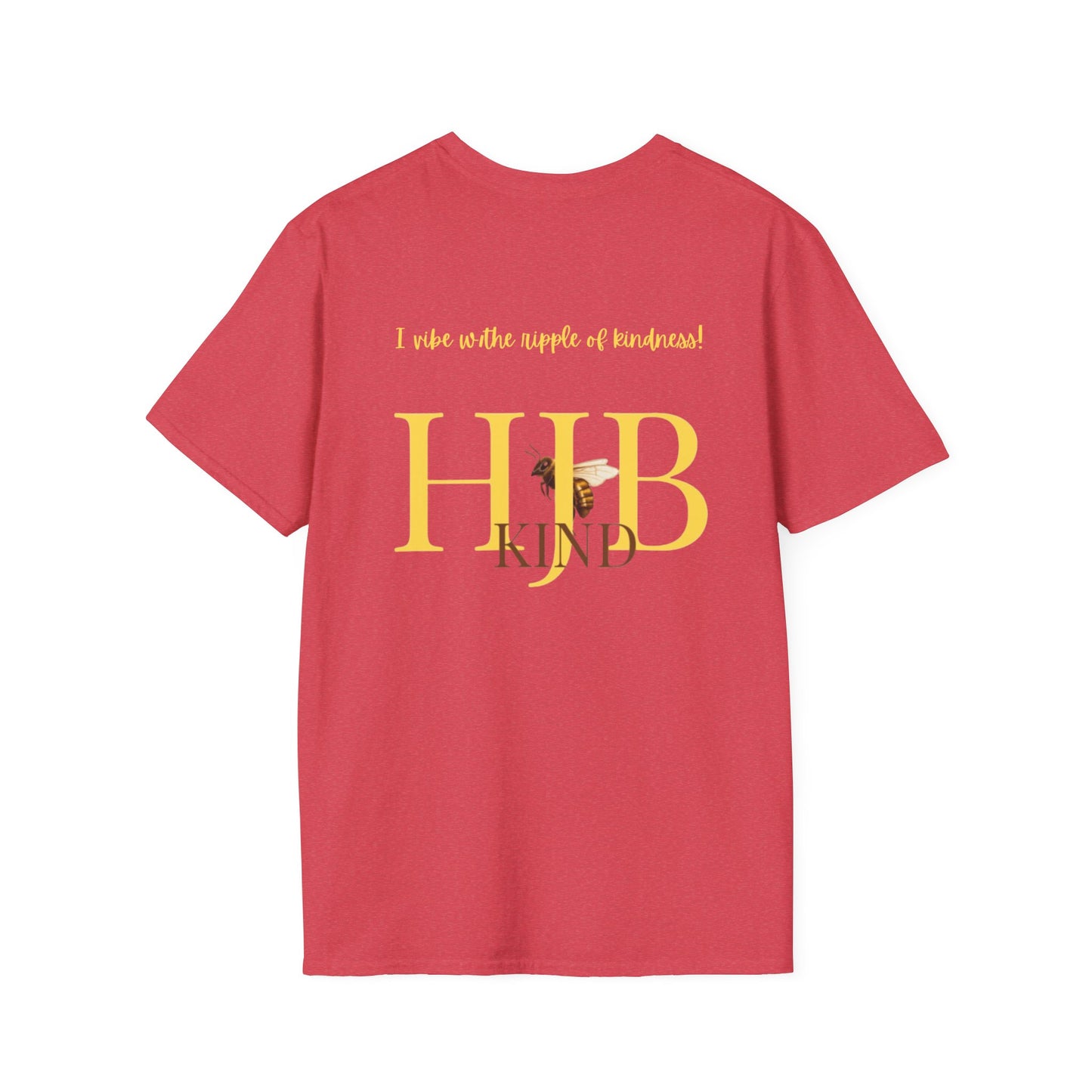 HJB Kind Ripple of Kindness Vibe Softstyle T-Shirt - Spread Kindness in Style