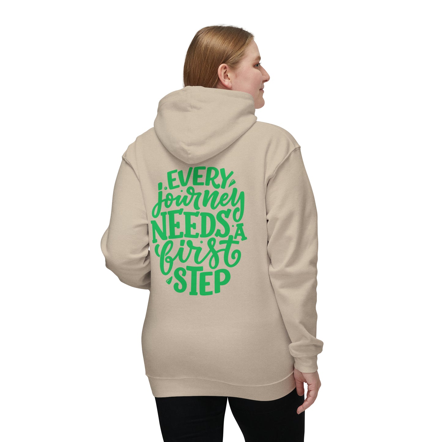 Hey Just Bee Hiking Unisex Hooded Sweatshirt, Made in US