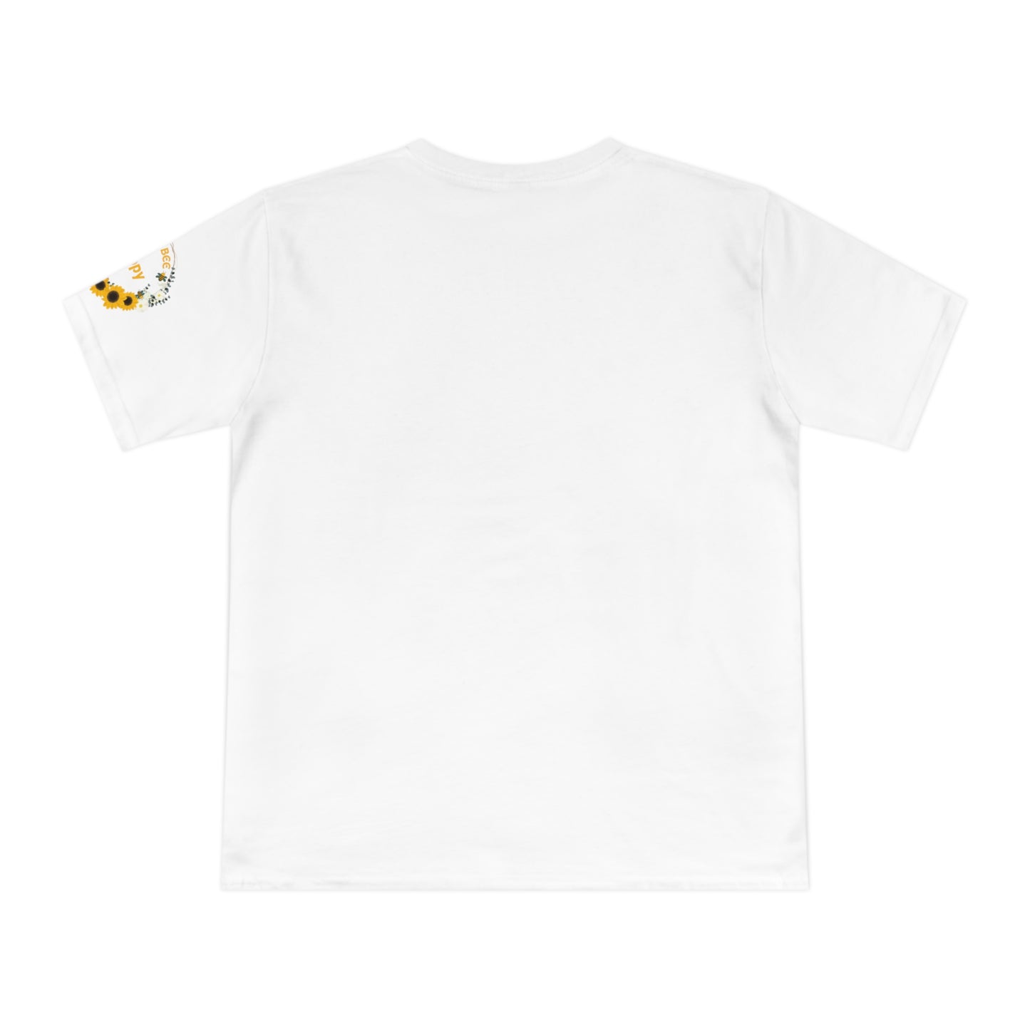 Hey Just Bee Happy (Left Sleeve) Unisex Classic Jersey T-shirt