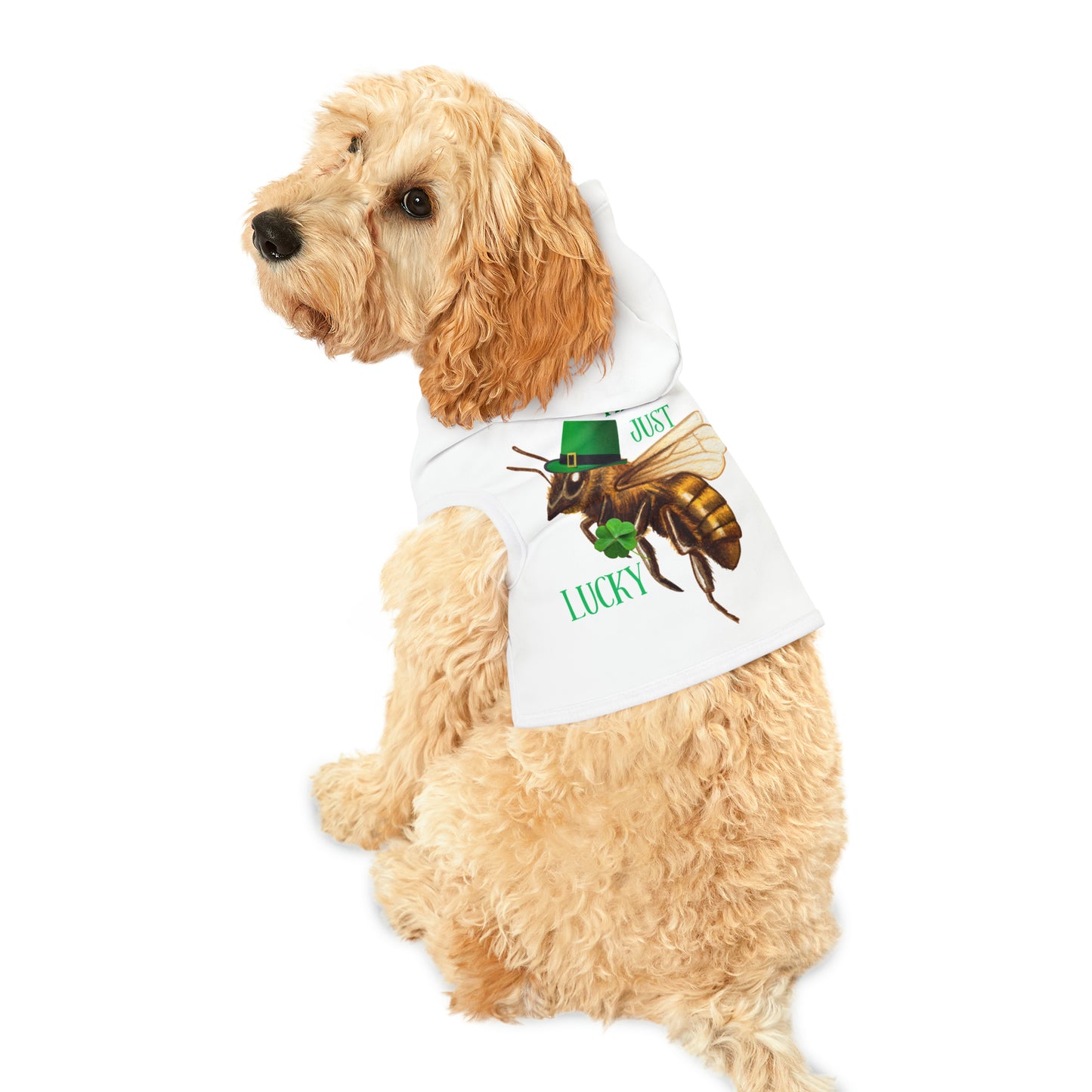 Hey Just Bee Lucky Pet Hoodie