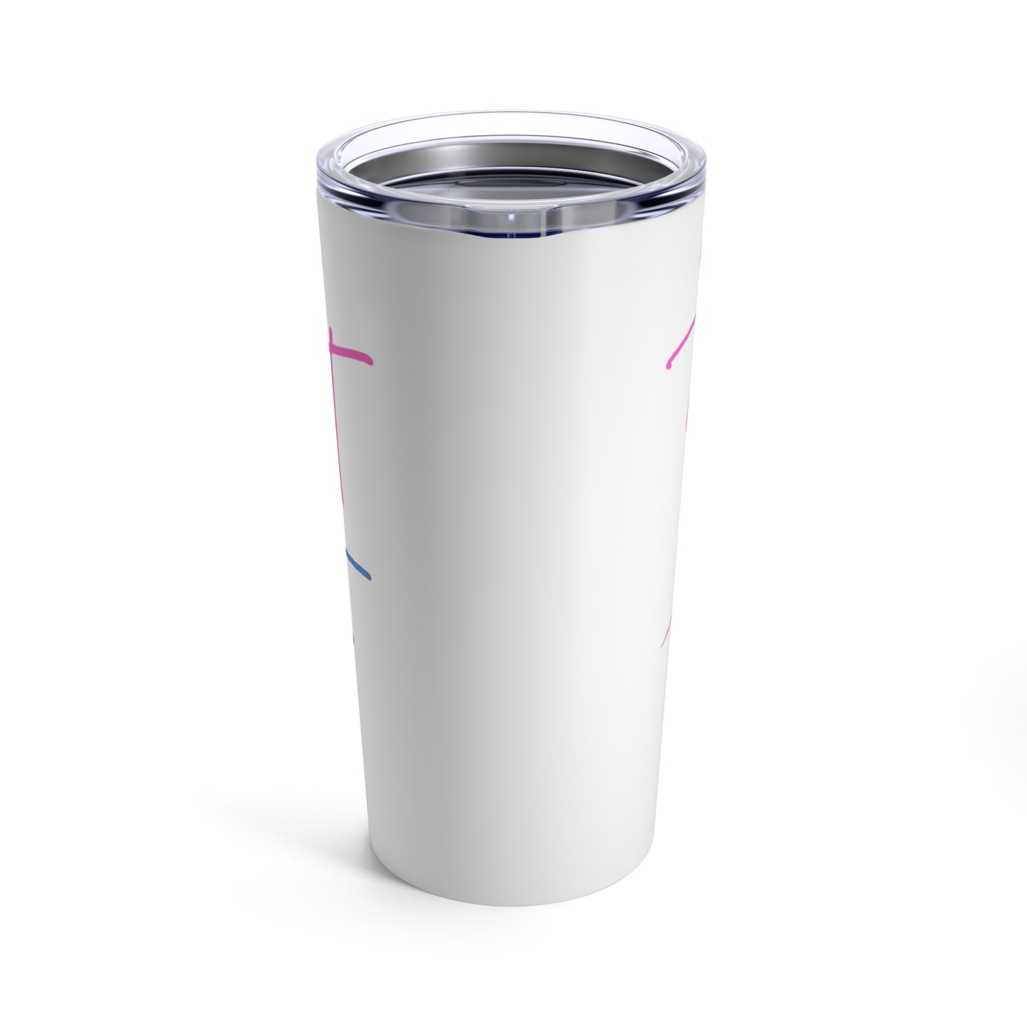 Hey Just Bee (Neon)-Stainless Steel Tumbler 20oz