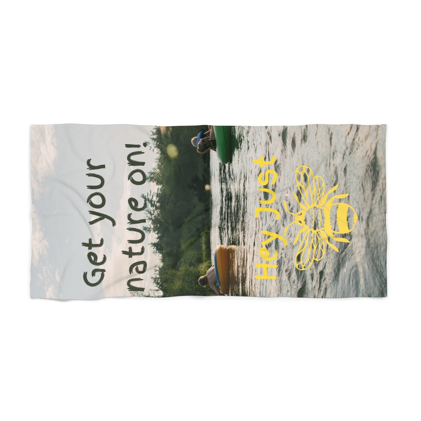 Get Your Nature On! Beach Towel