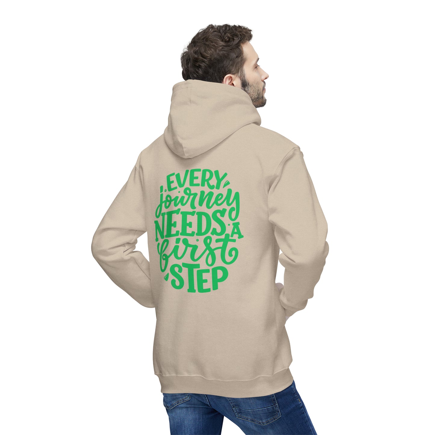 Hey Just Bee Hiking Unisex Hooded Sweatshirt, Made in US