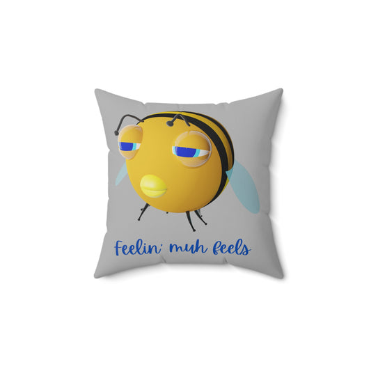 Feelin' Muh Feels Square Cuddle Pillow