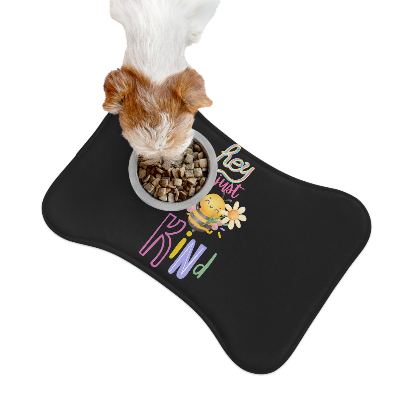 Hey Just Bee Kind Pet Feeding Mats