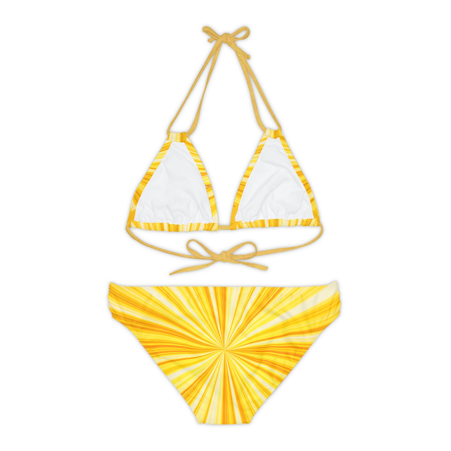 Hey Just Bee Sunshine Strappy Bikini Set