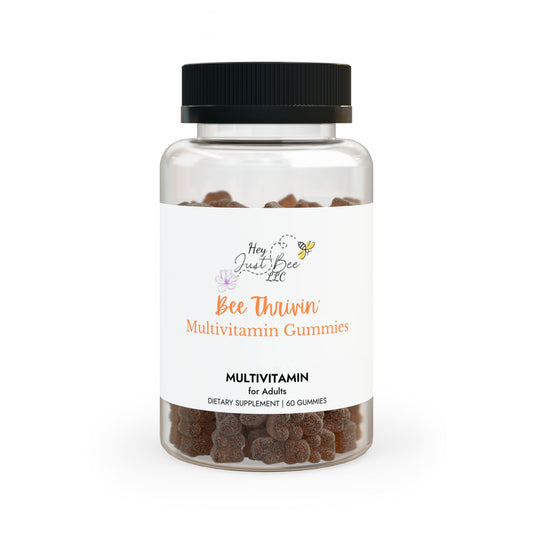 Bee Thrivin' Multivitamin Gummies for Adults (60 Gummies)