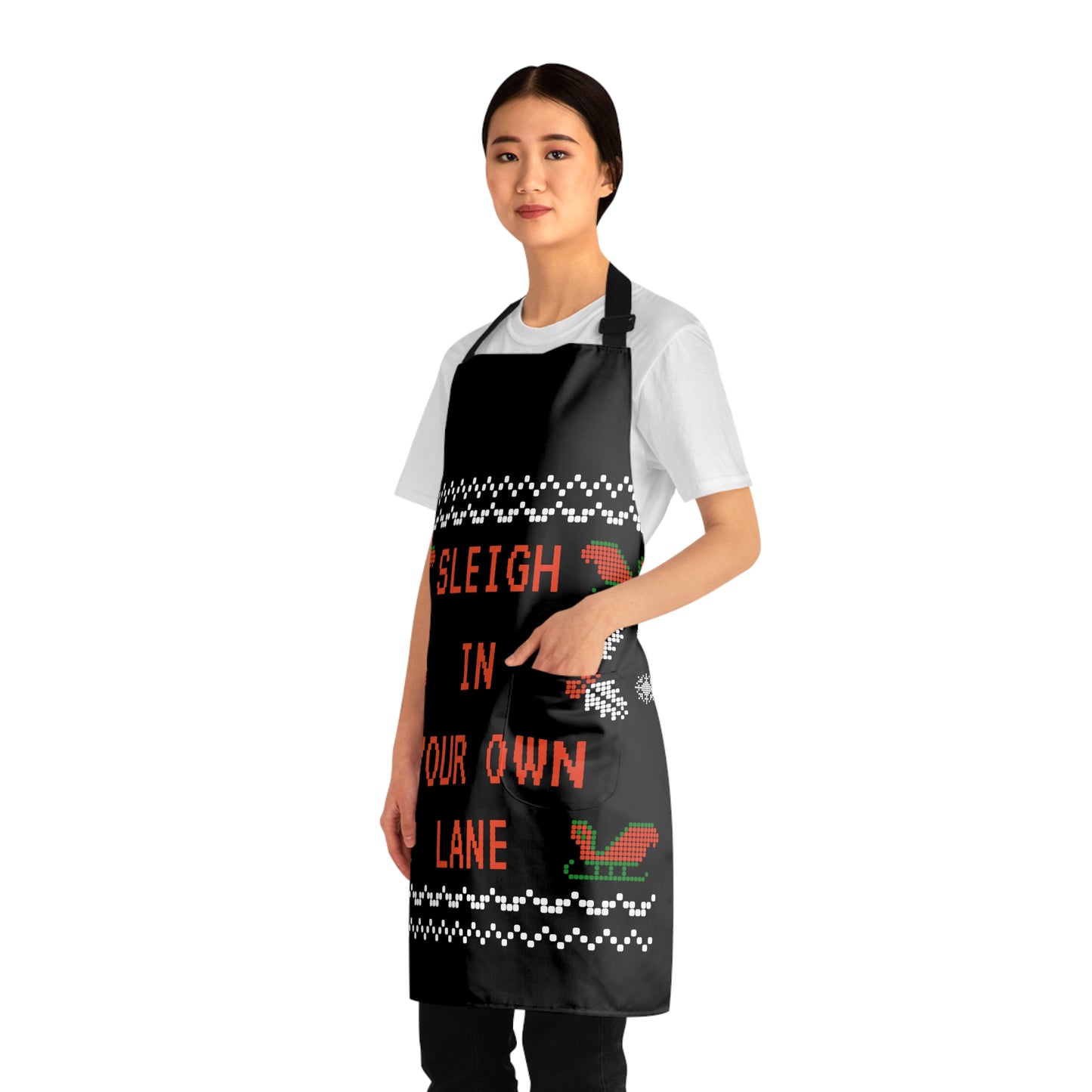 Sleigh In Your Own Lane Apron