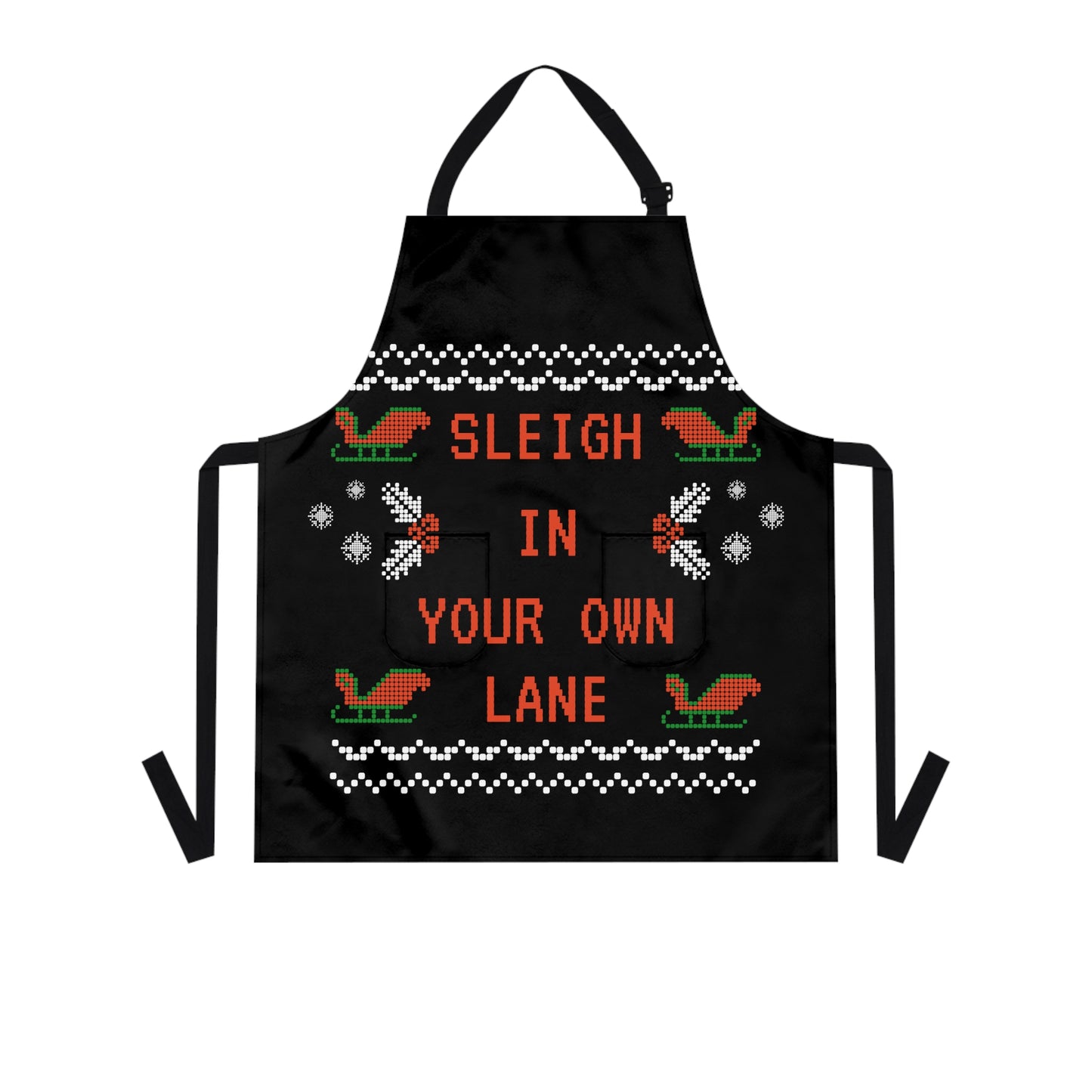 Sleigh in your own Lane Holiday Apron
