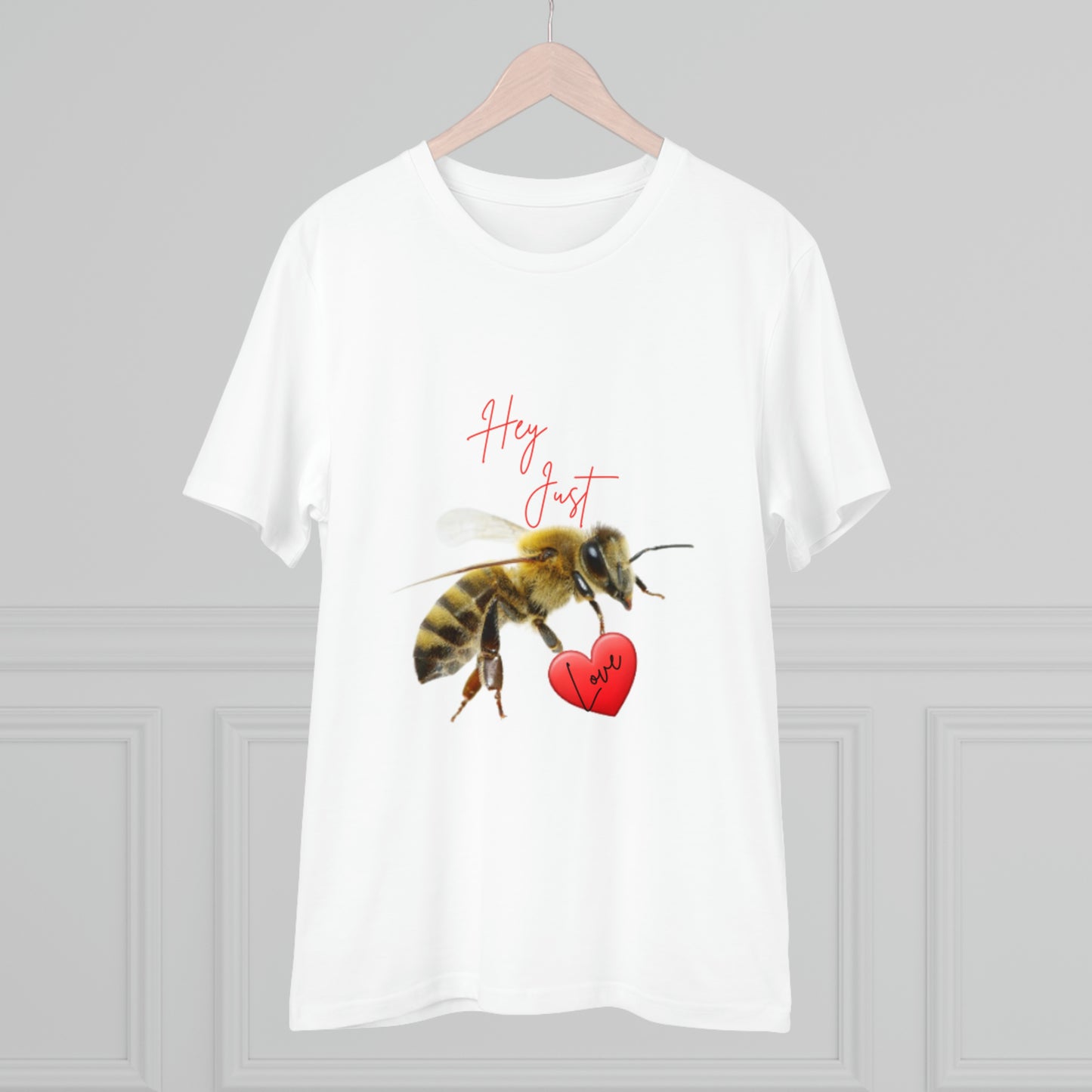 Hey Just Bee Love Organic T-shirt - Unisex