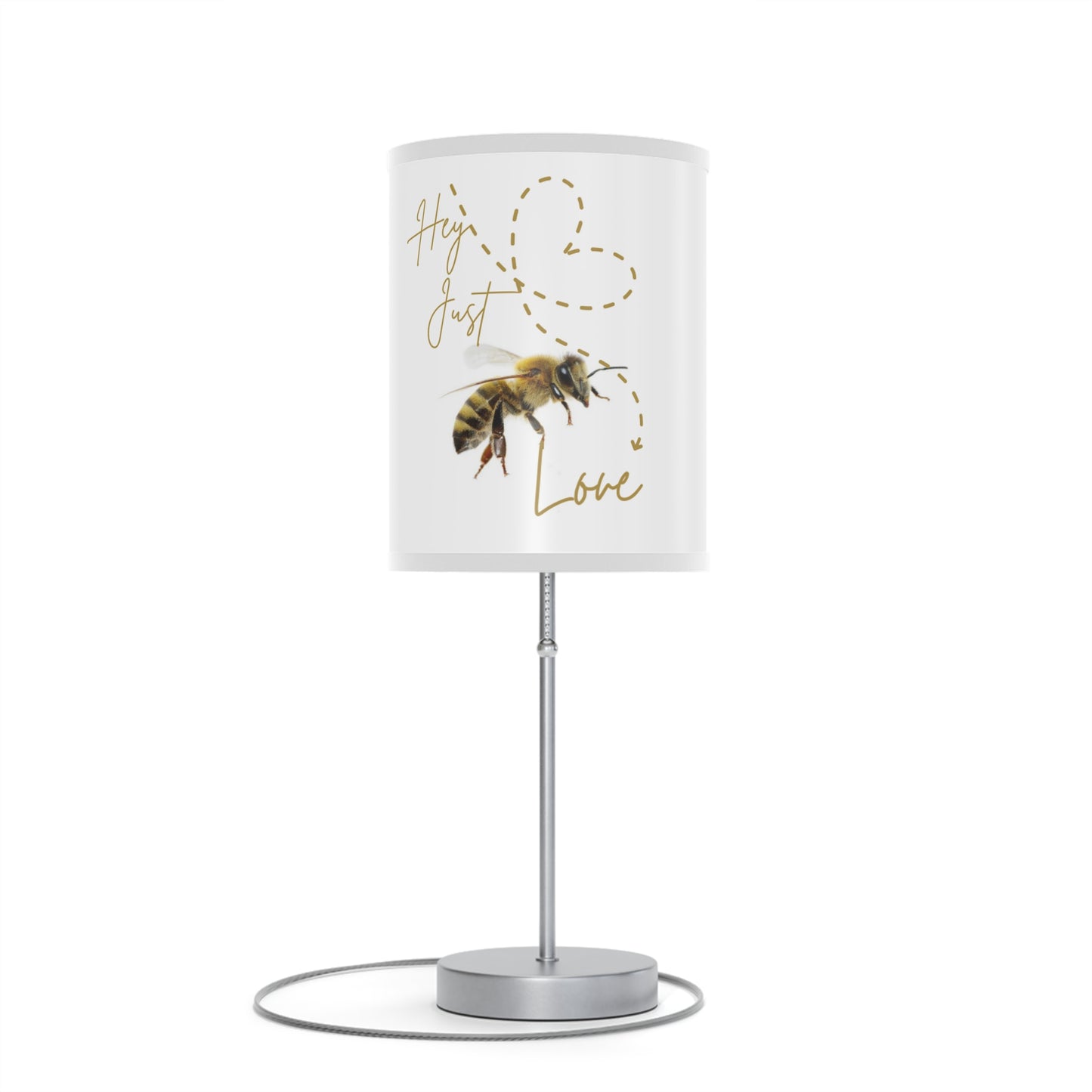 Hey Just Bee Love Lamp on a Stand, US|CA plug