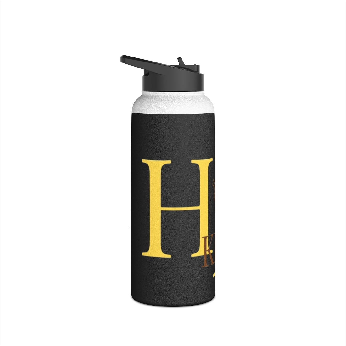 HJB KIND Stainless Steel Water Bottle, Standard Lid