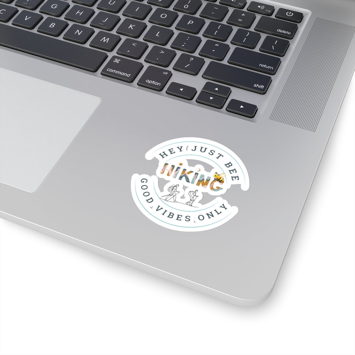 Hey Just Bee Hiking Kiss-Cut Vinyl Stickers