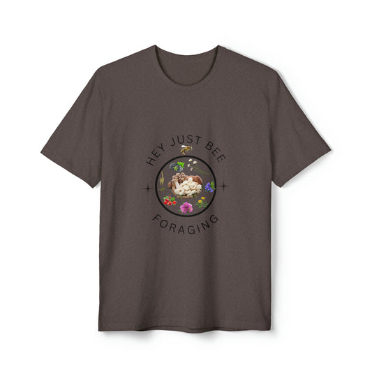 Hey Just Bee  Foraging Unisex District® Re-Tee®