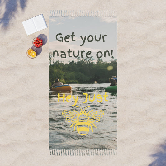 Hey Just Bee Boho Beach & Boulder Cloth