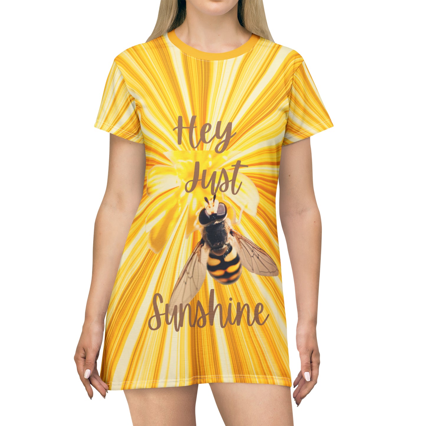 Hey Just Bee Sunshine T-Shirt Dress