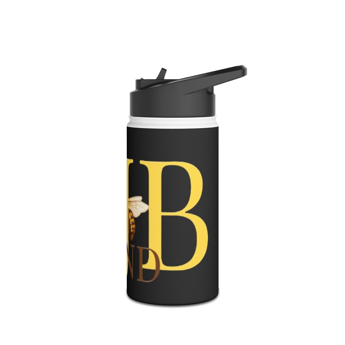 HJB KIND Stainless Steel Water Bottle, Standard Lid
