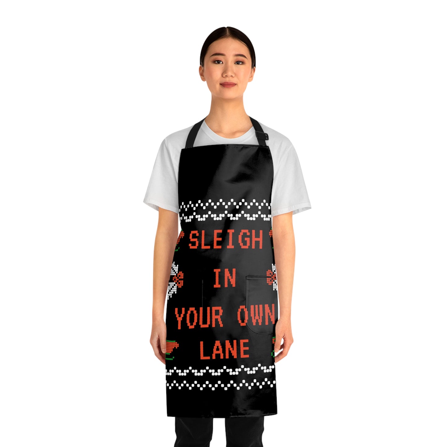 Sleigh In Your Own Lane Apron