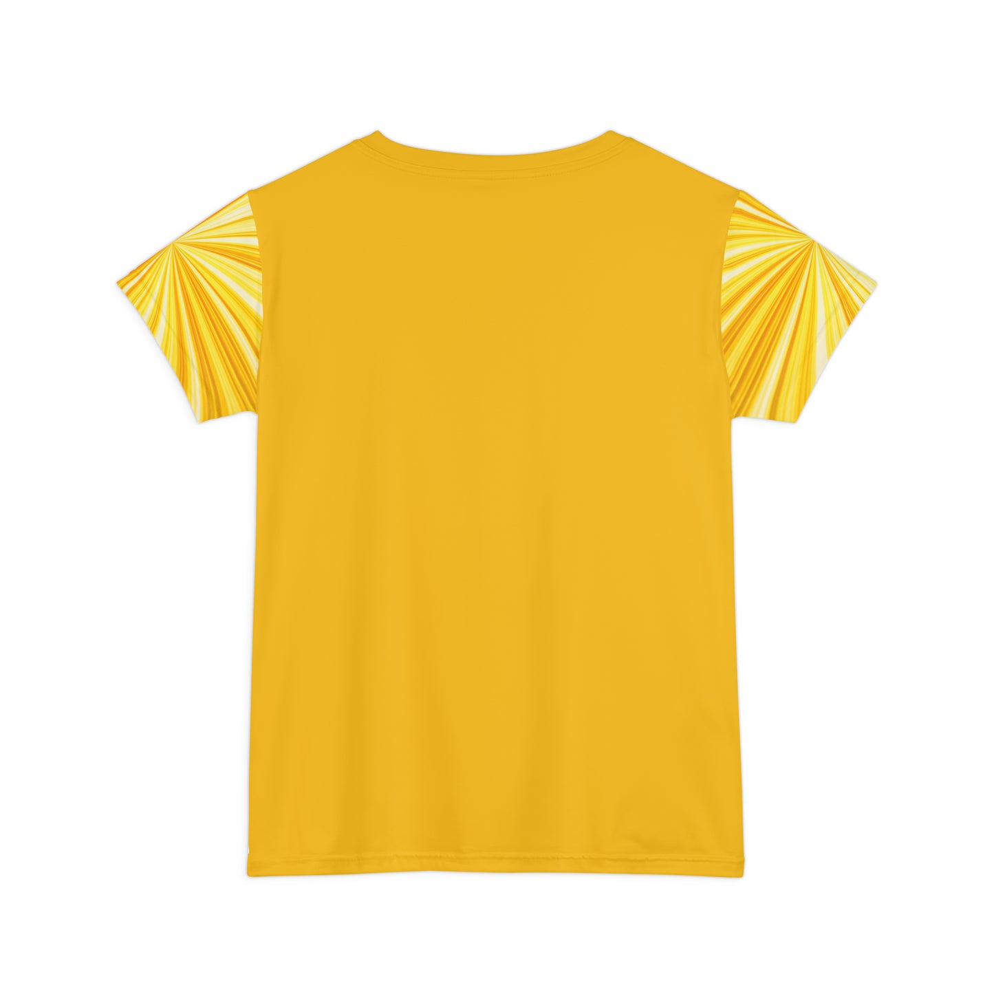 Hey Just Bee Sunshine Women's Short Sleeve Shirt (AOP)