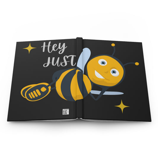 Hardcover Hey Just Bee LLC Journal Matte Black