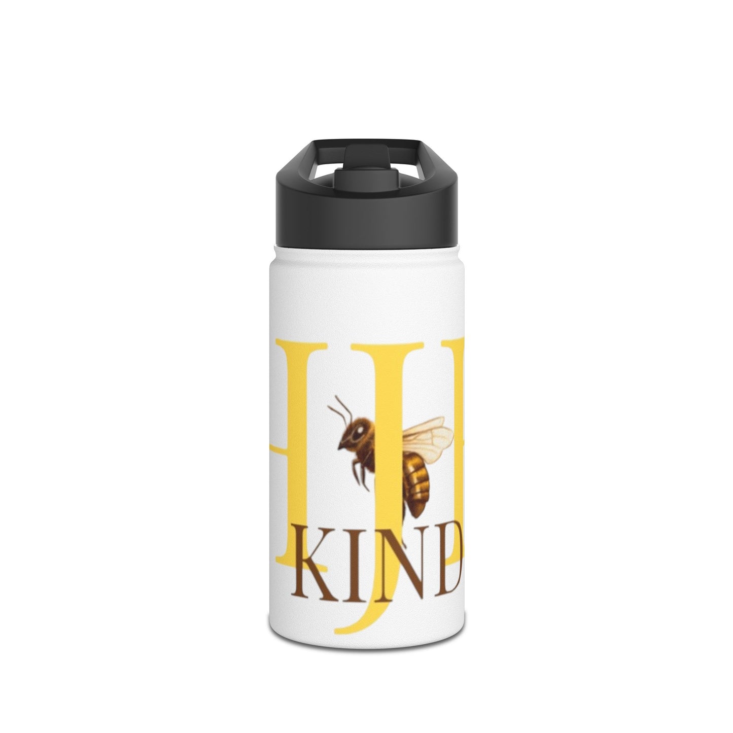 HJB KIND Stainless Steel Water Bottle, Standard Lid