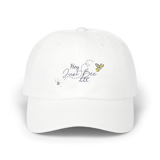 Dad Cap - Hey Just Bee Logo