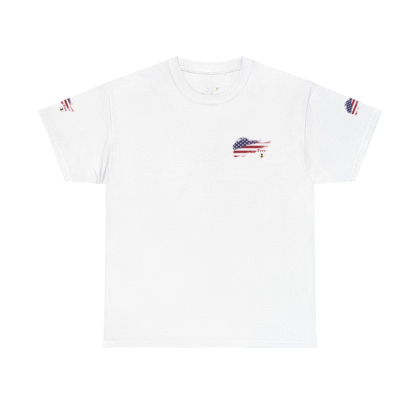 Patriotic 'Free Bee' T-Shirt — Americana Independence Tee