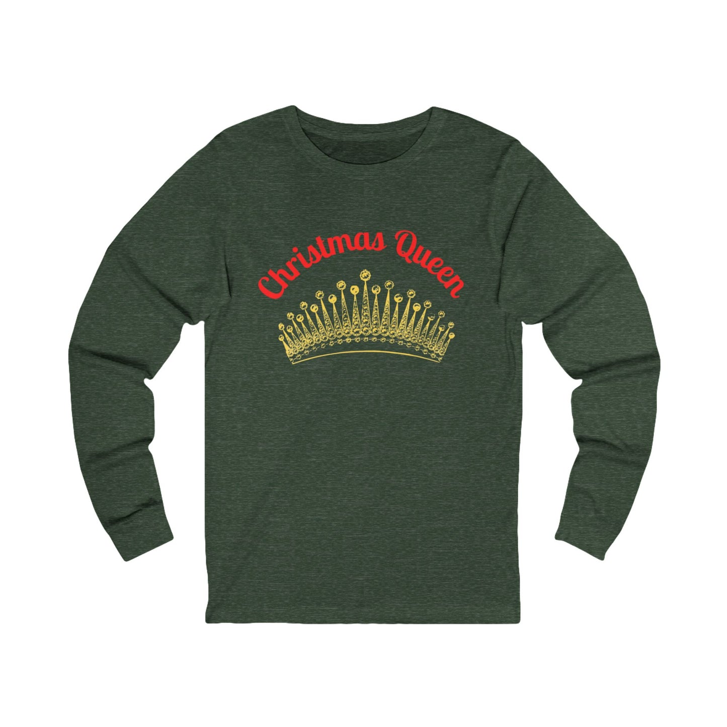 Christmas Queen Long Sleeve Tee