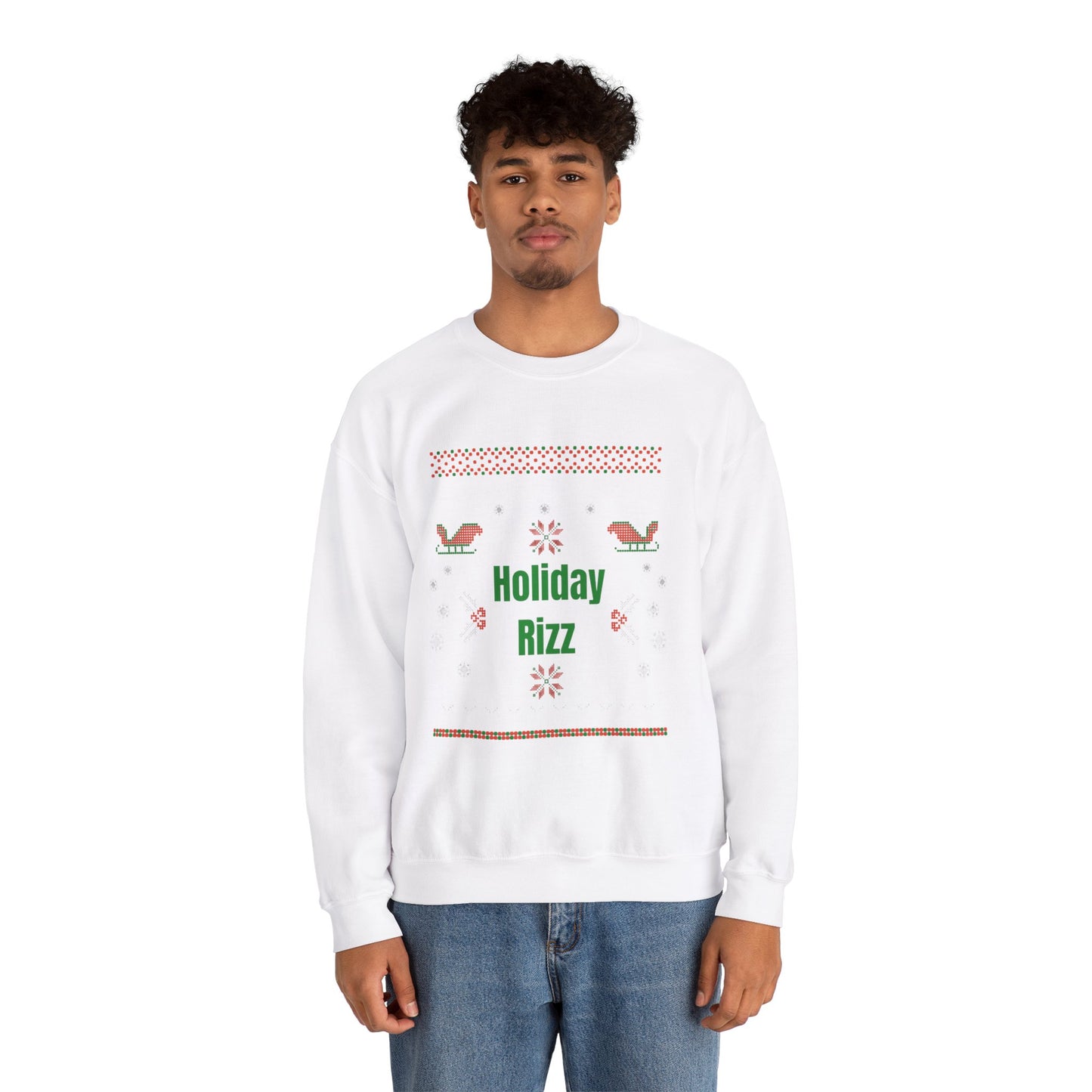 Holiday Rizz Heavy Blend™ Crewneck Sweatshirt