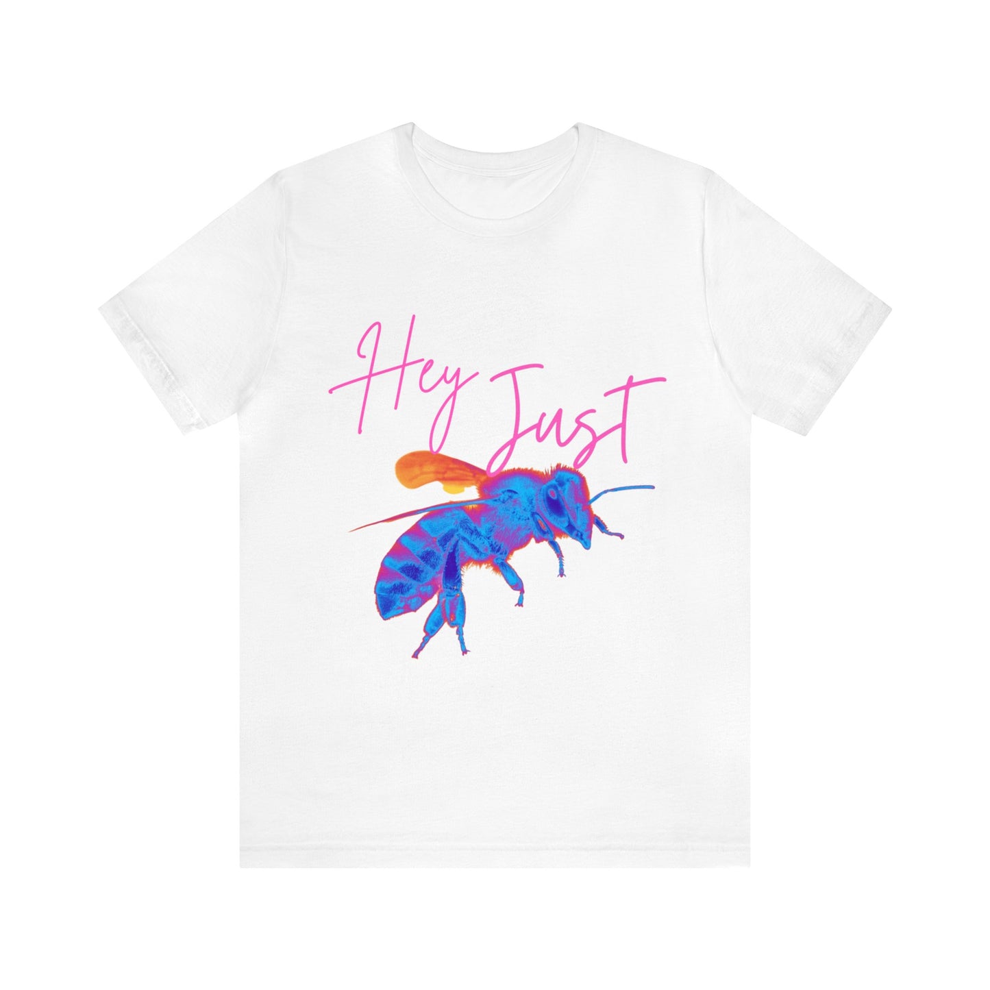 Hey Just Bee (Neon)-Jersey Short Sleeve Tee