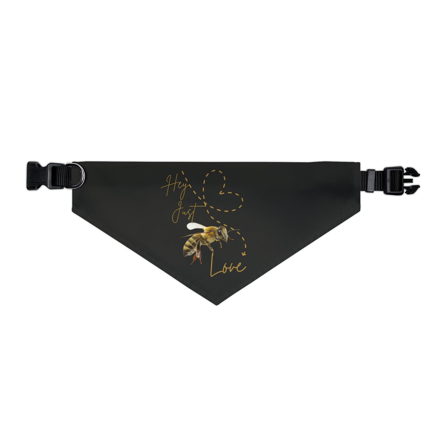 Hey Just Bee Love Pet Bandana Collar