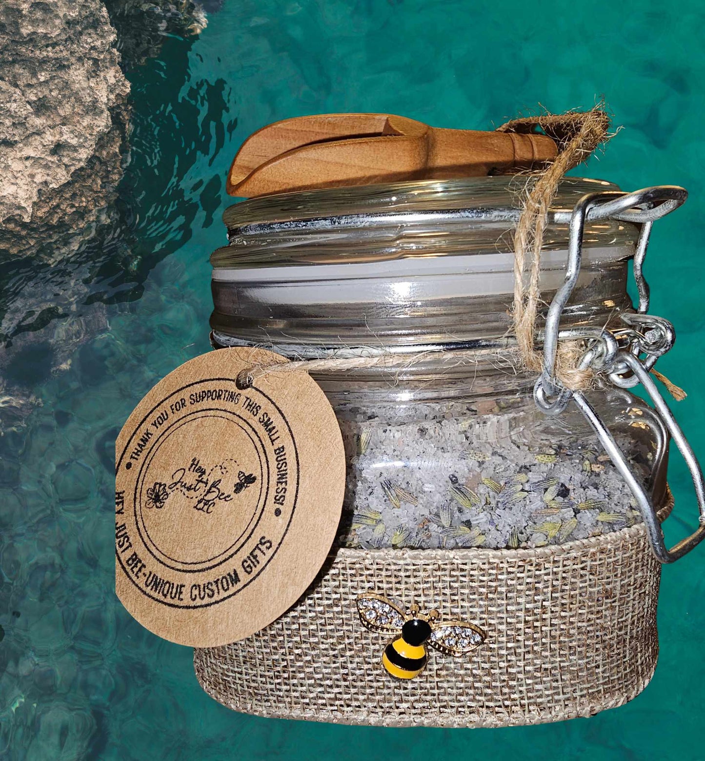 Hey Just Bee Deep Cleansing Bath Soak