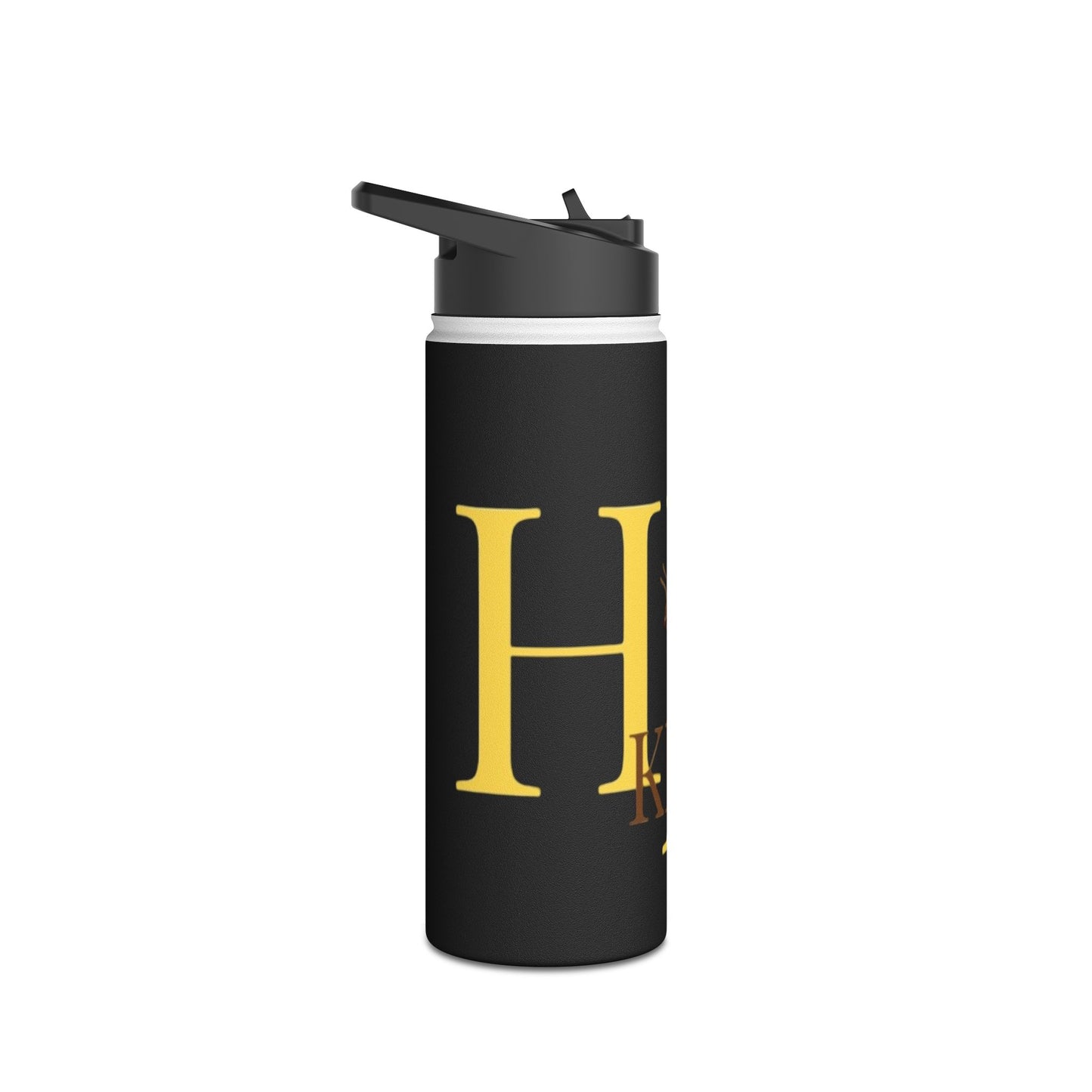 HJB KIND Stainless Steel Water Bottle, Standard Lid