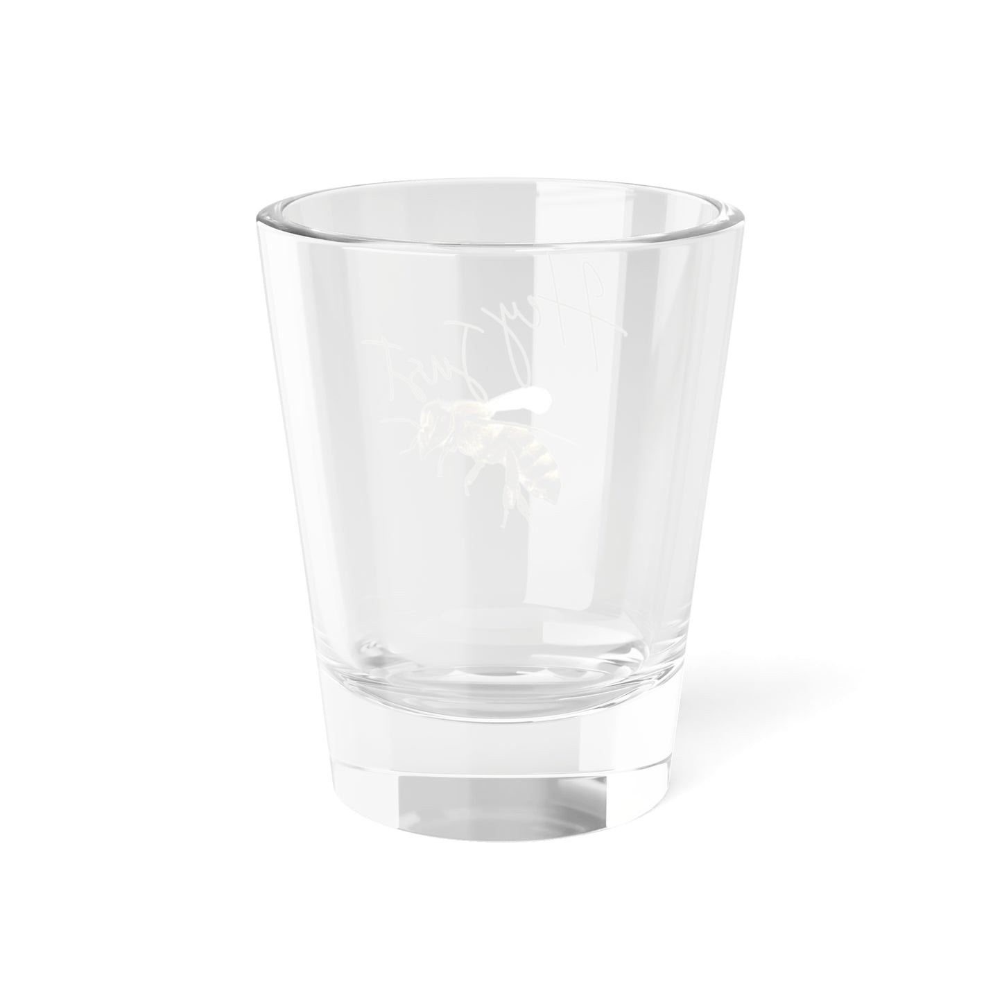 Hey Just Bee Shot Glass, 1.5oz