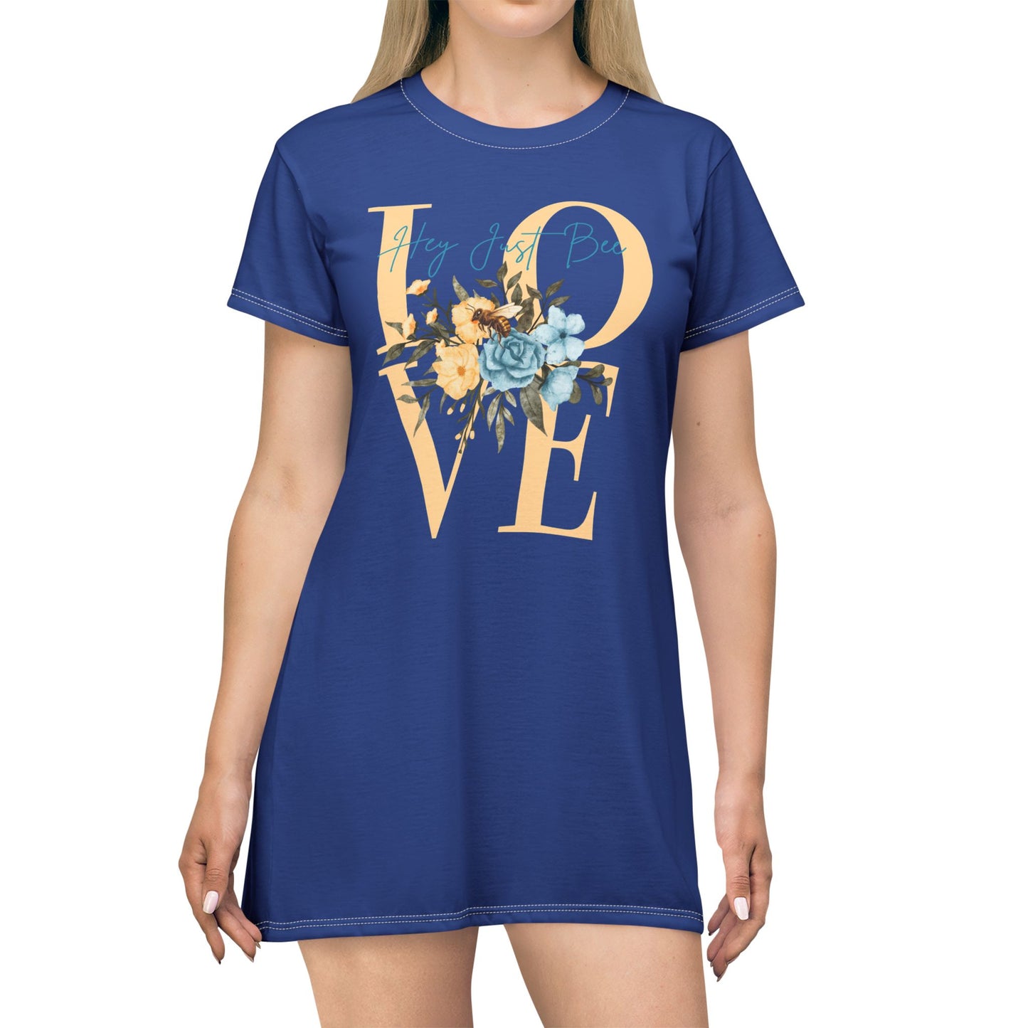 Hey Just Bee Love Gown (Blue)