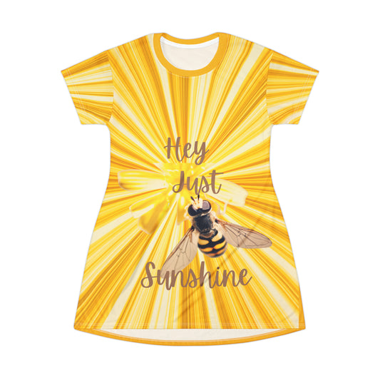 Hey Just Bee Sunshine T-Shirt Dress