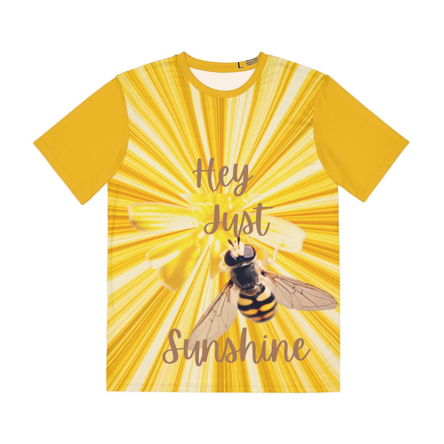 Hey Just Bee Sunshine Polyester Tee