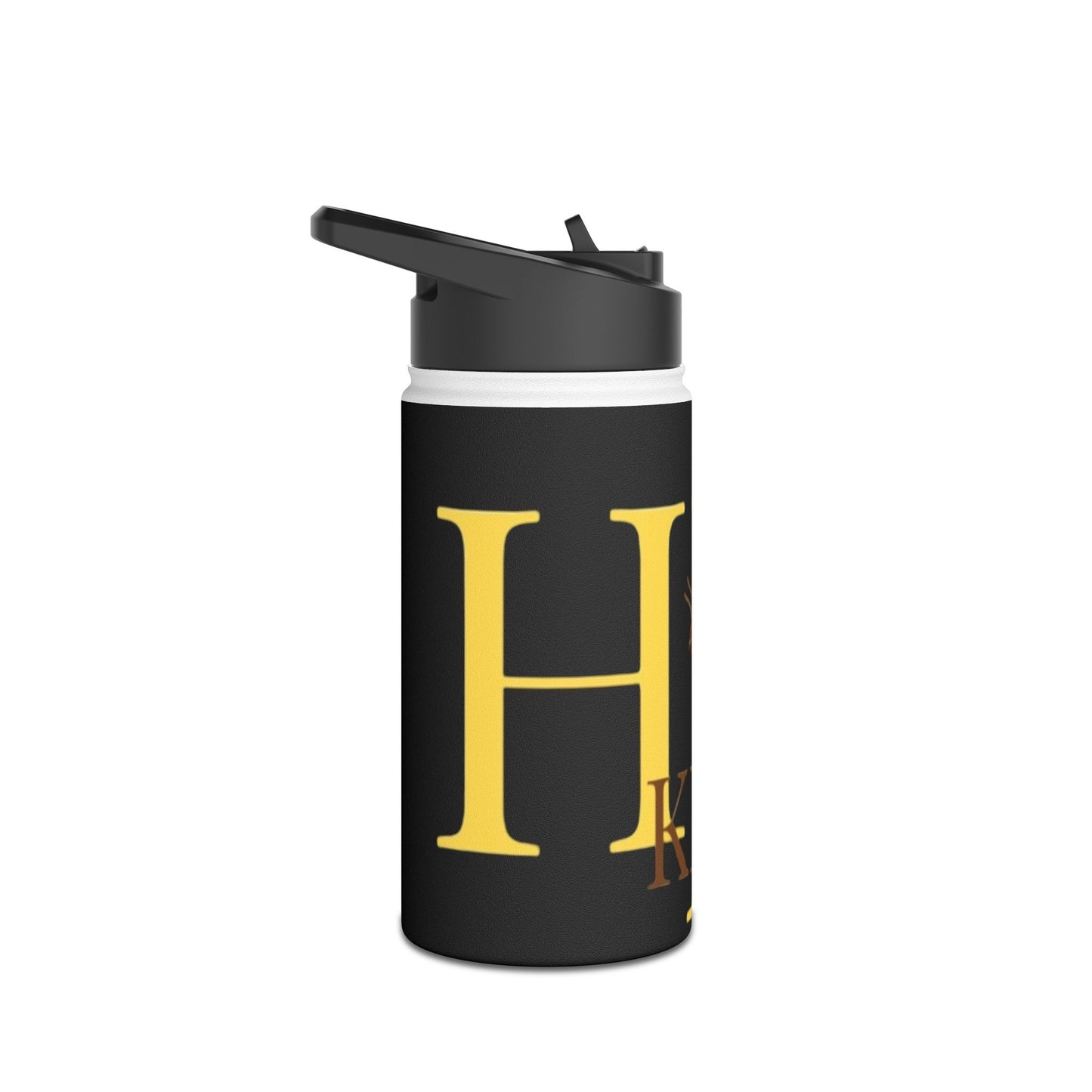 HJB KIND Stainless Steel Water Bottle, Standard Lid
