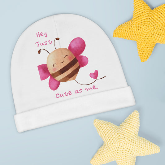 Hey Just Bee Cute Baby Beanie