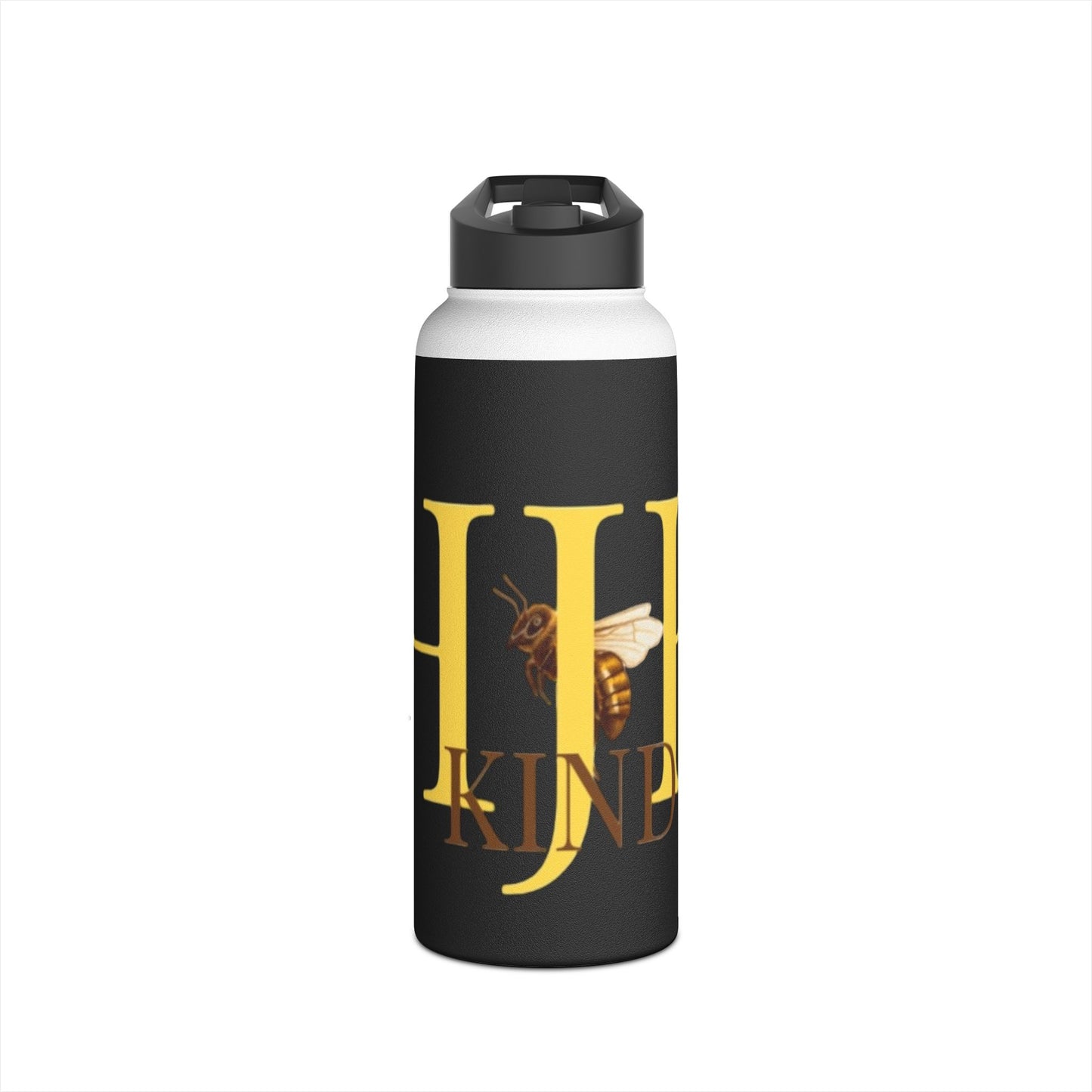 HJB KIND Stainless Steel Water Bottle, Standard Lid
