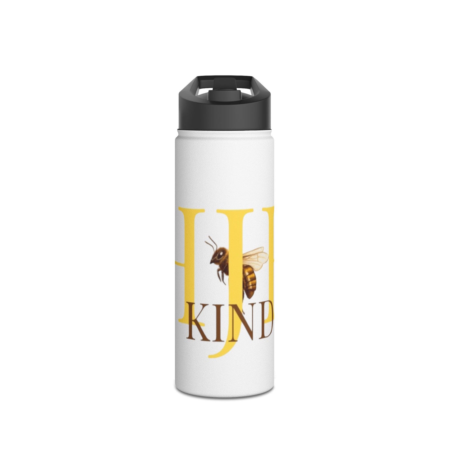 HJB KIND Stainless Steel Water Bottle, Standard Lid