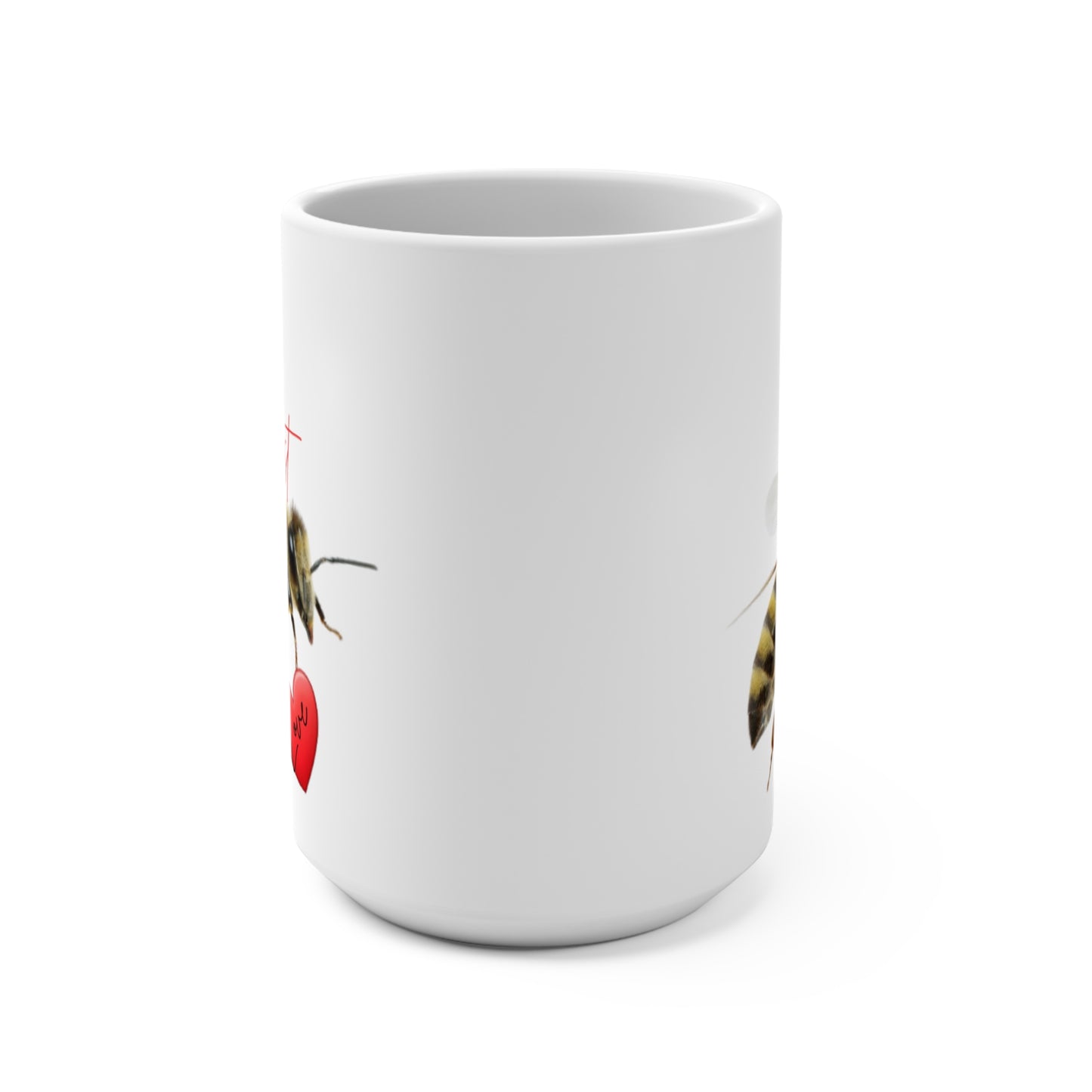 Hey Just Bee Love 15oz Mug