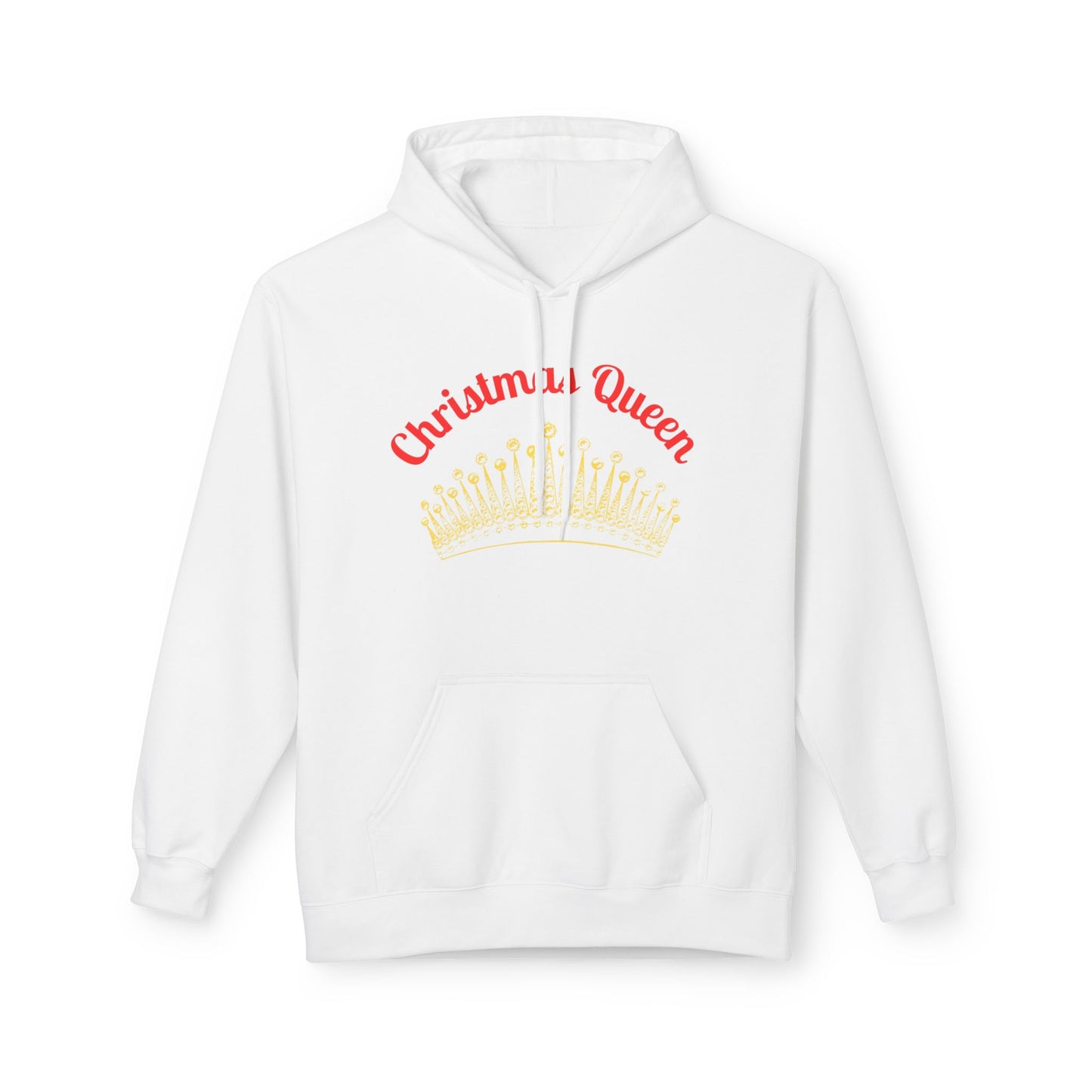 Christmas Queen Midweight Softstyle Fleece Hoodie