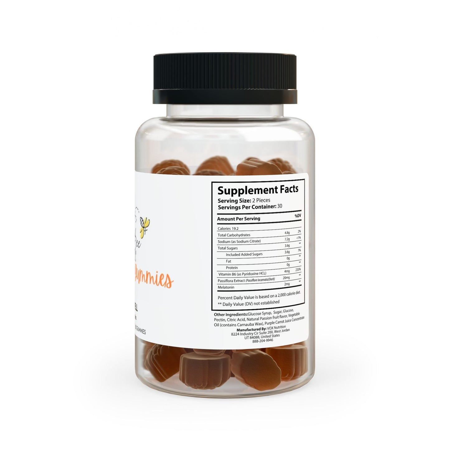 Sleepy Bee Sleep Well Gummies (60 Gummies)