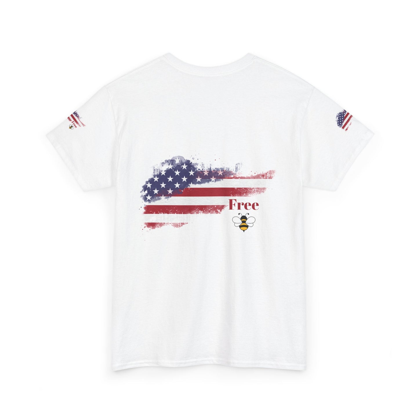 Patriotic 'Free Bee' T-Shirt — Americana Independence Tee