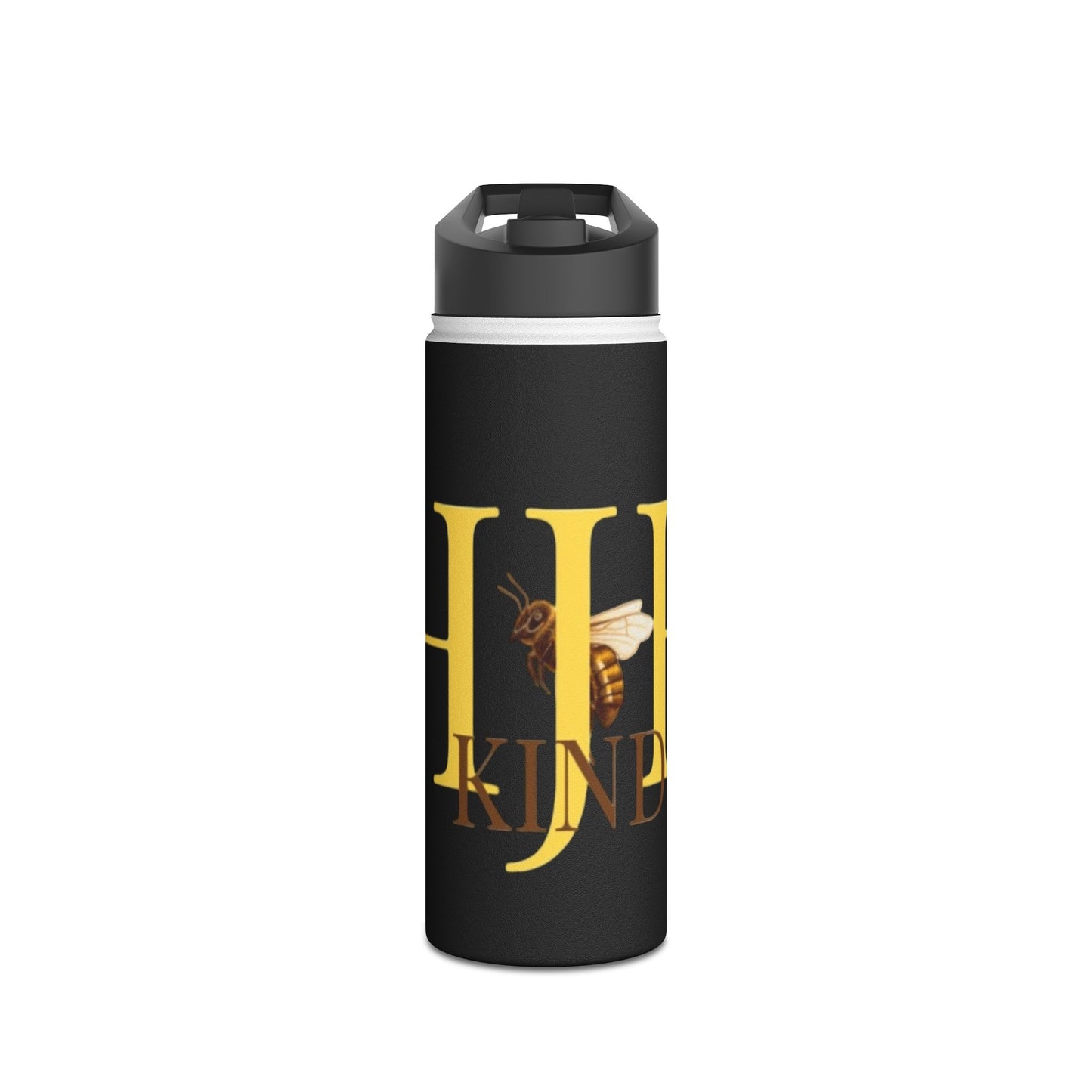 HJB KIND Stainless Steel Water Bottle, Standard Lid